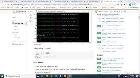 how to Ignore files that have already been committed to a Git repository