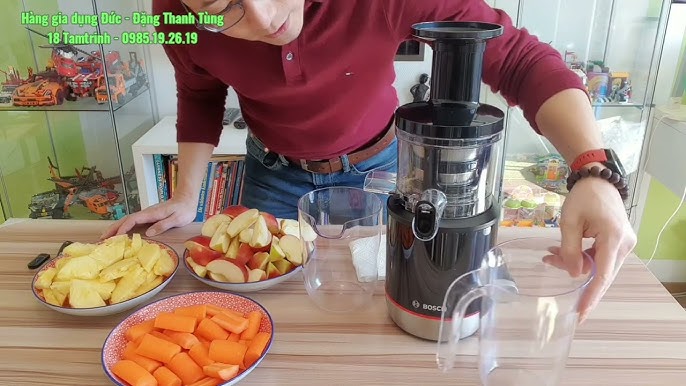 slow juicer | bosch slow juicer | mesm731m bosch juicer | slow juicer  review | slow juicer demo | - YouTube