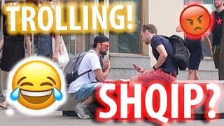 TU JU FOL SHQIP TE HUAJVE PRANK!! *Trolling Shqip*