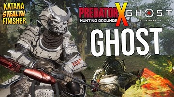 GHOST PREDATOR "KATANA STEALTH KILL" Predator Hunting Grounds x Ghost of Tsushima -Samurai Predator