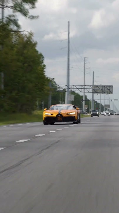 Bugatti Chiron 100MPH Fly By... #automobile #bugatti #cars - YouTube