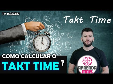 Vídeo: Podemos medir o takt time com um cronômetro?