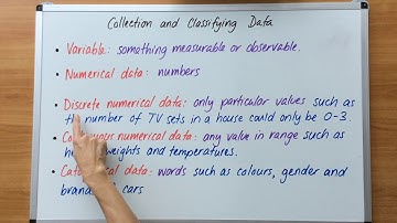 Collection and classifying data