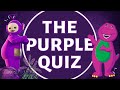 The purple quiz  purple  themed quiz challenge