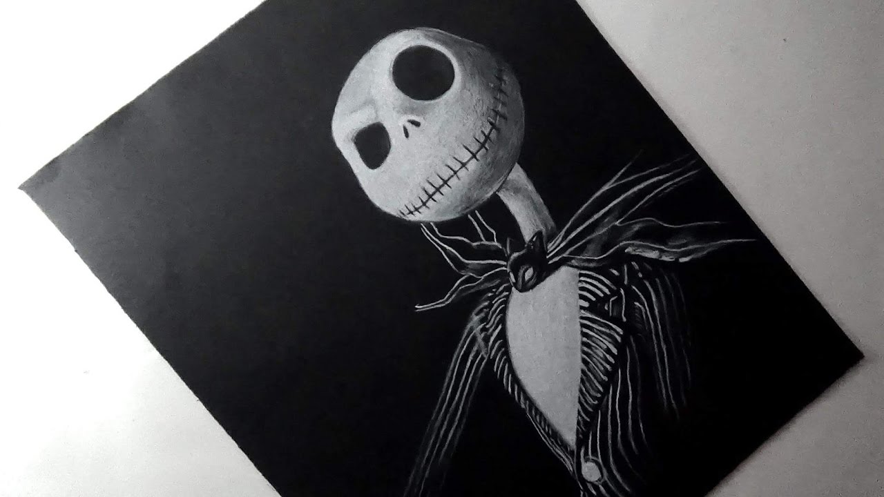 Como Dibujo A Jack Skellington The Nightmare Before Patrickart