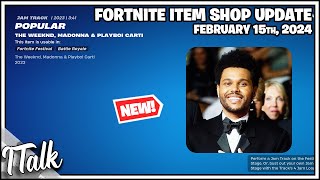 *NEW* JAM TRACKS ADDED! Fortnite Item Shop [February 15th, 2024] (Fortnite Chapter 5)