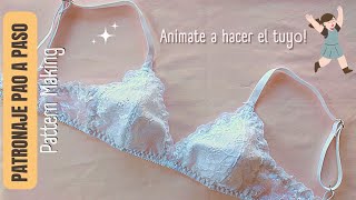 PATRÓN DE BRALETTE | Cómo hacer un bralette