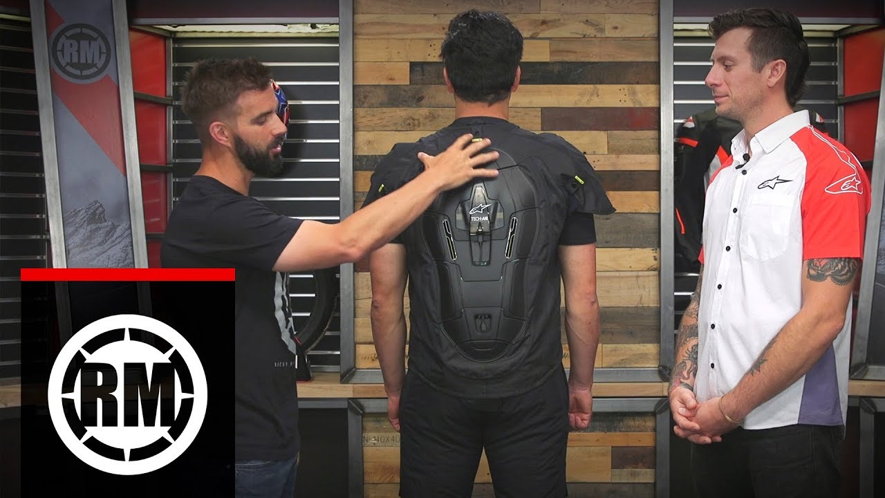 Alpinestars Tech-Air Motorcycle Vest Airbag System | Overview &  Demonstration - YouTube