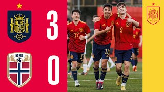 RESUMEN | España 3-0 Noruega | Partido internacional amistoso | 🔴 SEFUTBOL