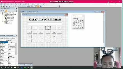 Tutorial cara membuat Kalkulator Ilmiah dengan Visual Basic pada Microsoft Exel 2010