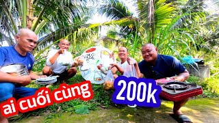 Người Cuối Cùng Còn Ăn Sáng 200k Kịch Tính Đến Phút Cuối Cùng Sẽ Thắng | Son Duoc Vlog 143