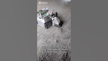 Automatic Floor Leveling and Surface Grinding Robot in Action #construction #tools #technology #how