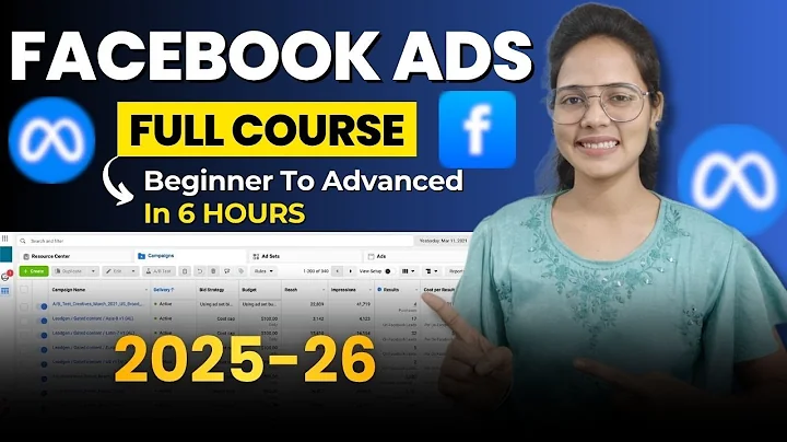 Facebook Ads Full Course 2025 | Complete Step-by-Step Course for Beginners (Live Examples)