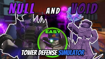 TDS Events | Null & Void - Night 1 Easy Mode (Full Gameplay)