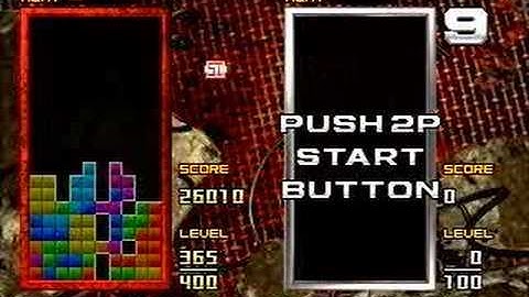 Tetris the Grandmaster 2 : T.A. Death Mode level 734