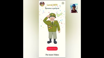 DOP 2 Answers |Delete One Part 2 Level 1279 Become a General #dop2 #gameplay #androidgames #shorts