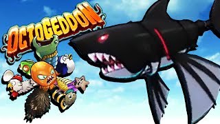 ATTACK of the FLYING ROBOT SHARKS! - Octogeddon Gameplay