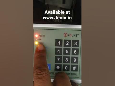 youhe YH2000-C RFID Access control pad - How to open by password only