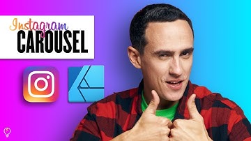 How to Design Instagram Carousel with AFFINITY DESIGNER || Intro + Templates (Ep. 1)