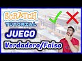 Quiz sobre Creación de un Juego de Preguntas y Respuestas en Scratch