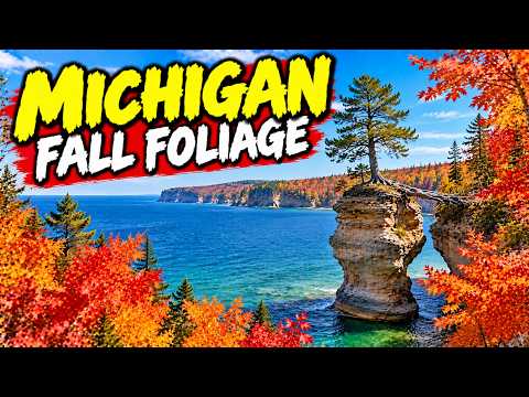 Michigan Fall Foliage |๐ 25 Places to See Fall Colors | Michigan Road Trip | Worldly Traveler