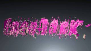 Cinema 4D text explosion