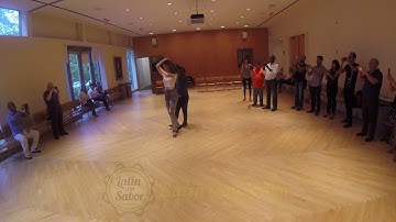 Salsa Pattern by Sergio & Sheena with www.Latinconsabor.com in the house!!!