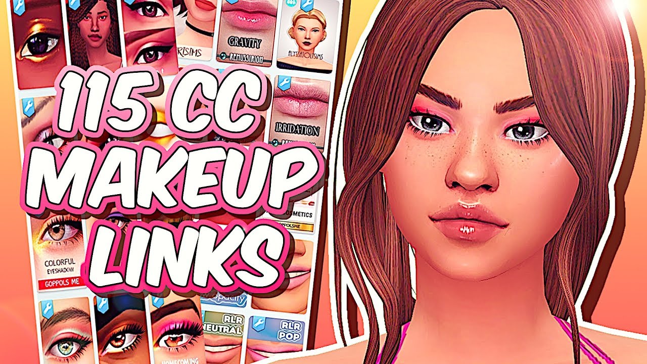 Tal til tandpine fragment The Sims 4 | MAXIS MATCH MAKEUP COLLECTION | Custom Content Showcase +  Links - YouTube