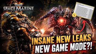 INSANE New Space Marine 2 LEAKS Could Reveal a NEW Game Mode?! screenshot 2