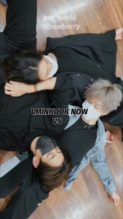 VMINKOOK THEN VS NOW.... 🥰 #bts #btsworldstrawberry #vminkook