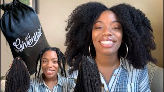 Her Given Hair 4b /4c texture: Honest Review| Wash and Install