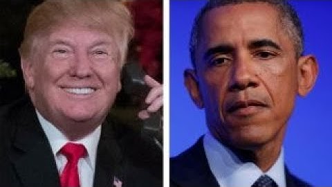 Trump unravels the Obama administration's accomplishments