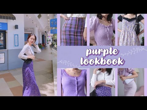 Váy Đầm Màu Tím - 💜PURPLE LOOKBOOK - Phối 5 Outfits Với Màu Tím Hot Trend Hè Này | Trang