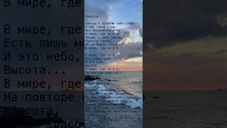 Мария Чайковская «красота» минус с текстом