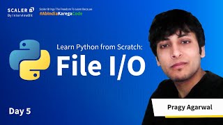 Python Tutorial | File Objects - Reading and Writing to Files | File handling