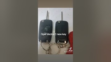 Opel Vectra C new key