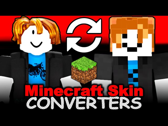 NEW! ROBLOX TO MINECRAFT SKIN CONVERTER AVATAR BUNDLE! (Works With