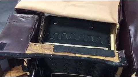 Remove kd backs from sofa