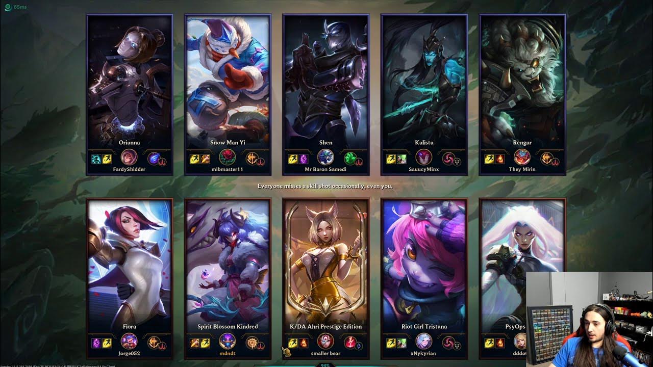 League of Legends Vod from March 11, 2021 YouTube