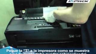 Instalacion de sistema continuo en impresora Epson 1430 by Sistemas Imprek 23,970 views 11 years ago 6 minutes, 13 seconds