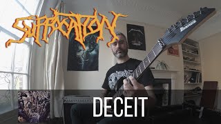 Suffocation - Deceit guitar cover