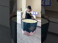 New experience of bathing at home! Portable foldable bathtub lets you enjoy