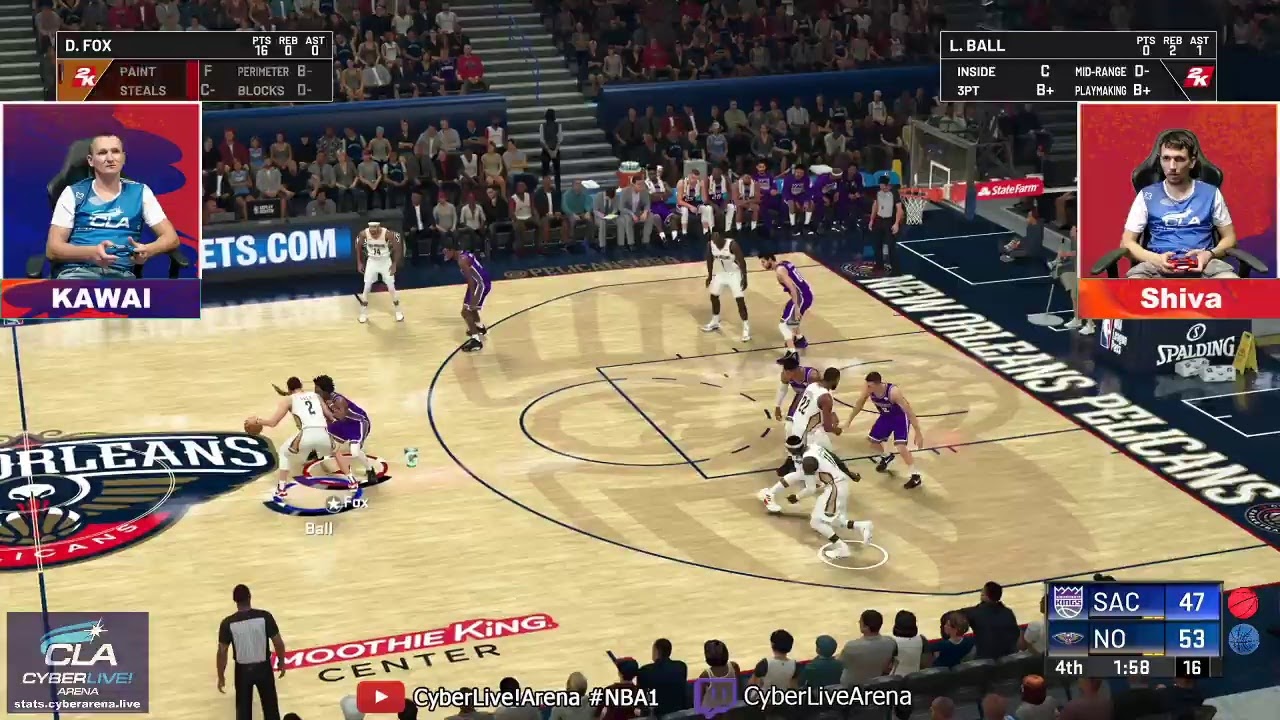 2020.08.11 Cyber NBA All Stars League YouTube