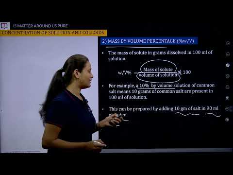 Class 9 - Chemistry - Is Matter around us pure? - Colloids