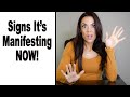 Signs Your Dream Is Manifesting (OBVIOUS Signs!)