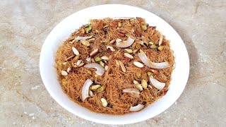 Bhunni Meethi Seviyan | Roasted Dry Vermicelli | Dessert Recipe | Meethi Seviyan | Treats and Feasts