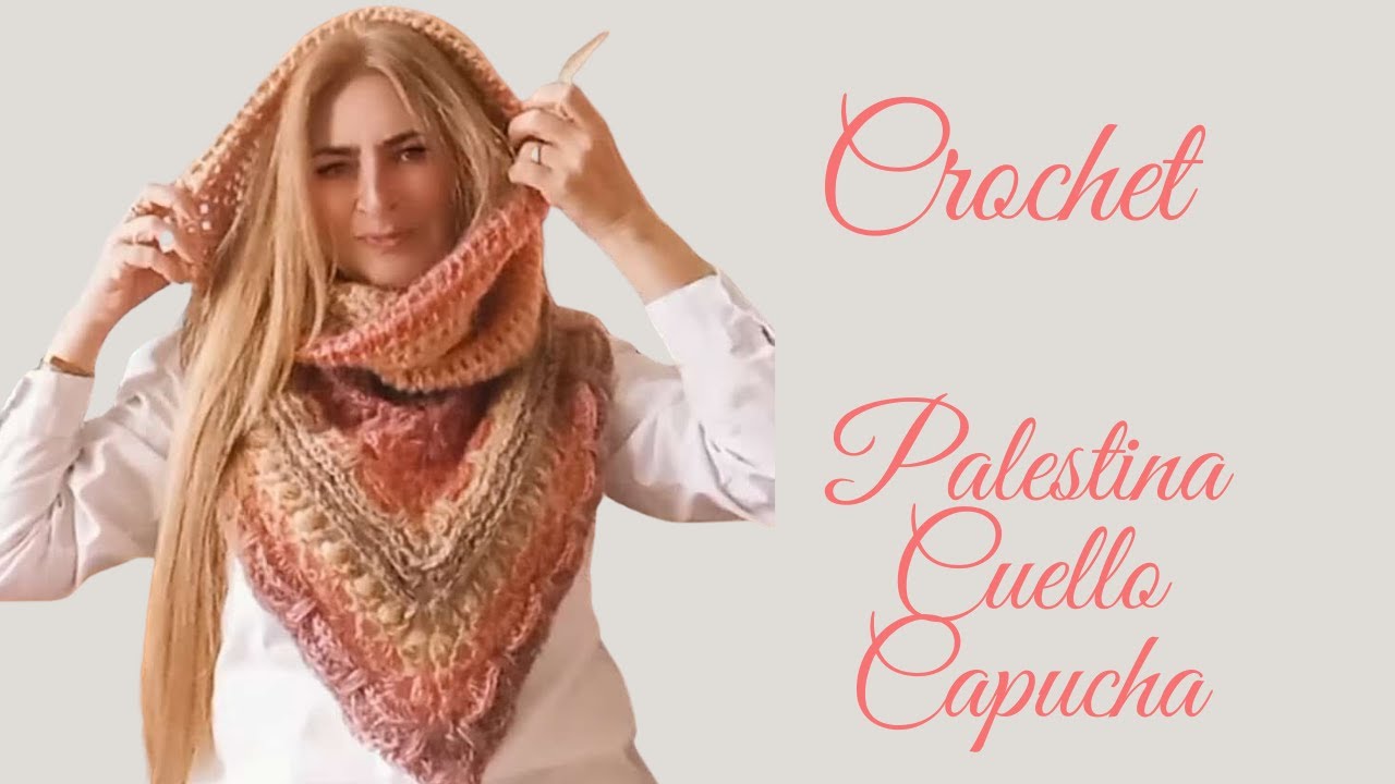 воротник-капюшон крючком Палестина