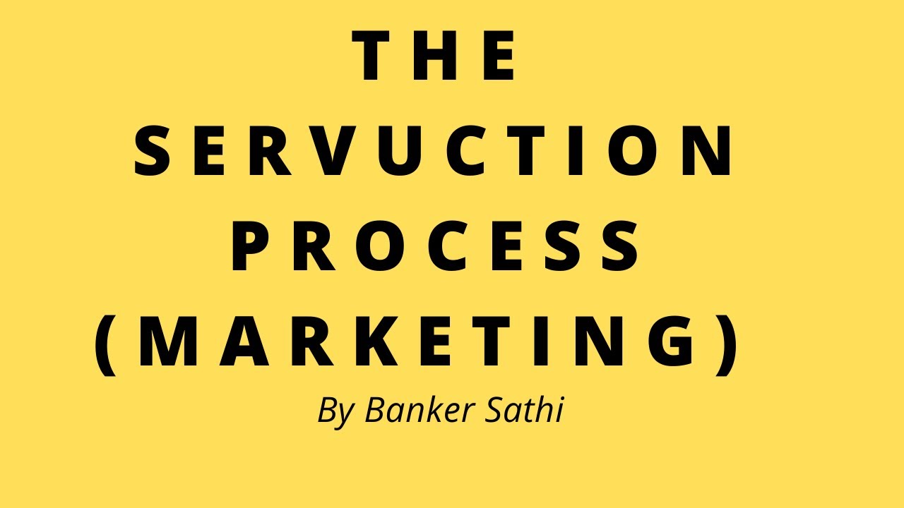 The Servuction Process | Servuction model (hindi) 