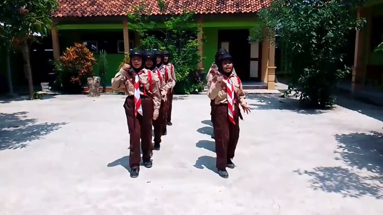 Langkah dan Yel Pramuka SMPN 2 Talang