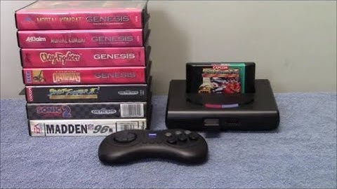 Analogue Mega SG - A Tribute to the Sega Genesis | YoRetroShow | Sega Mega Drive Clone Console